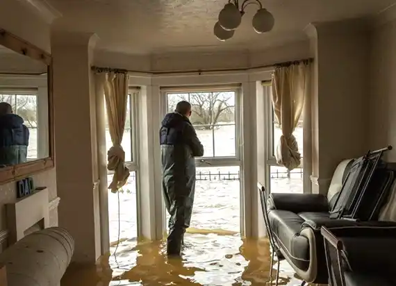water damage restoration service Bellefonte